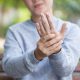 Woman that has neuropathy in her hands